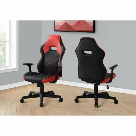 DAPHNES DINNETTE Gaming & Office Chair Black & Red DA3071232